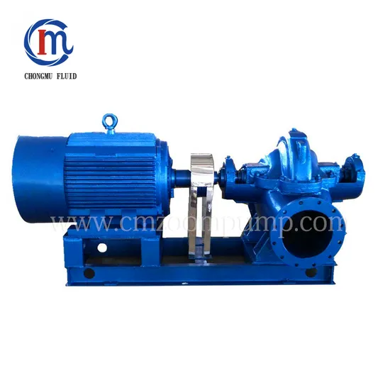 Horizontal Electrical Single Stage Centrifugal Pump, Split Casing Pump, Dewatering Pump, Fire Pump, Diesel Water Pump, Axially Split Case Double Suction Pump